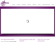 Tablet Screenshot of instituut-helena.be